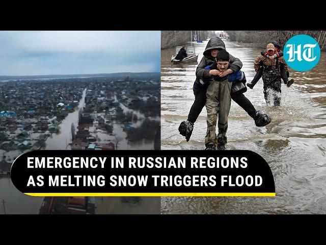 Russia Battles 'Worst Flood In decades'; Over 10,000 Homes Submerged | Emergency Declared