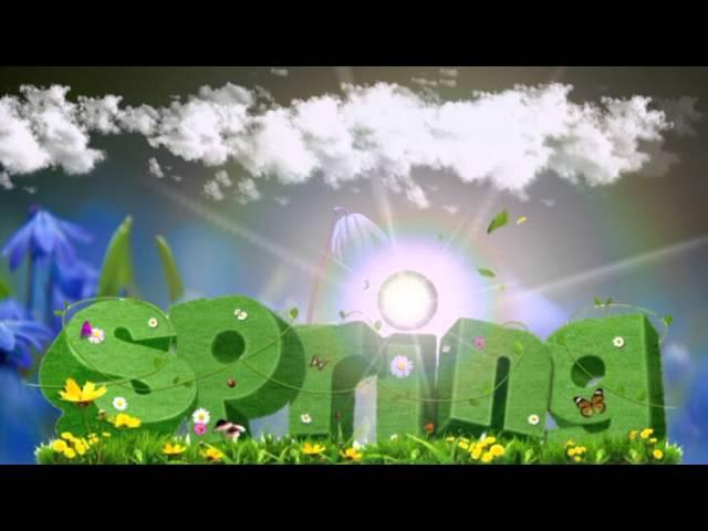 Футаж Весна HD Video Background Spring