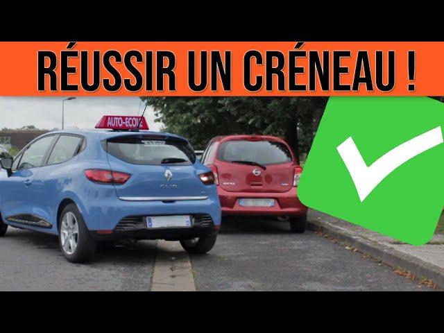 RÉUSSIR UN CRÉNEAU - Permis 2024