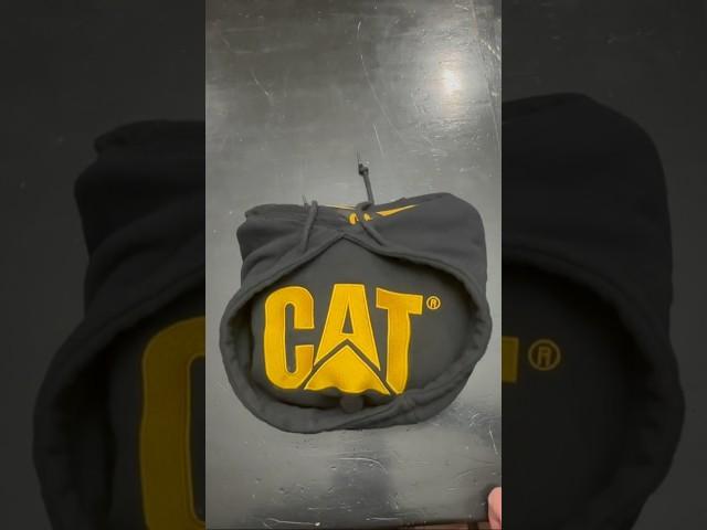 How to fold a CAT hoodie!