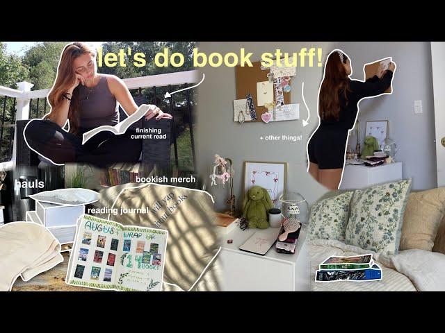 let's do book stuff  + other things! (reading journal, current read, fall tbr + more)