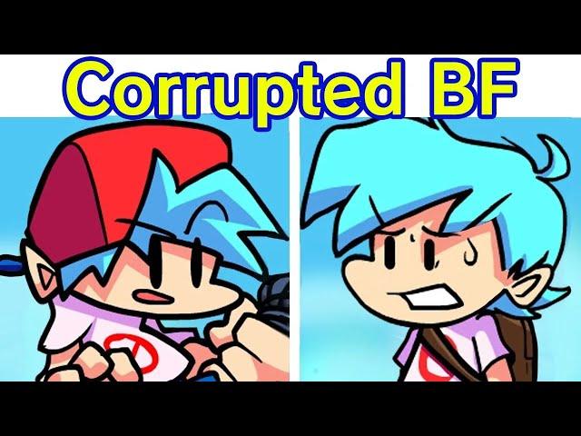 Friday Night Funkin' VS Corrupted BF, Blueballed Fight for Control (Come Learn With Pibby x FNF Mod)