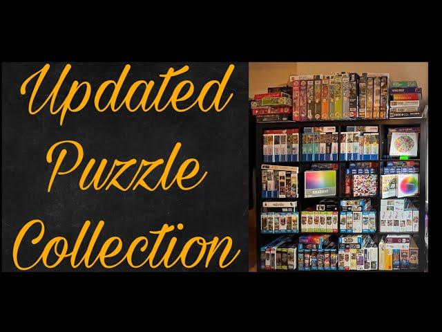 My updated Jigsaw Puzzle Collection Update #jigsawpuzzle #jigsawpuzzlecollection