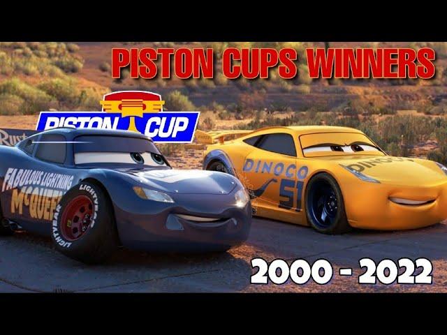 | ALL PISTON CUPS WINNERS FROM 2000 TO 2022 |