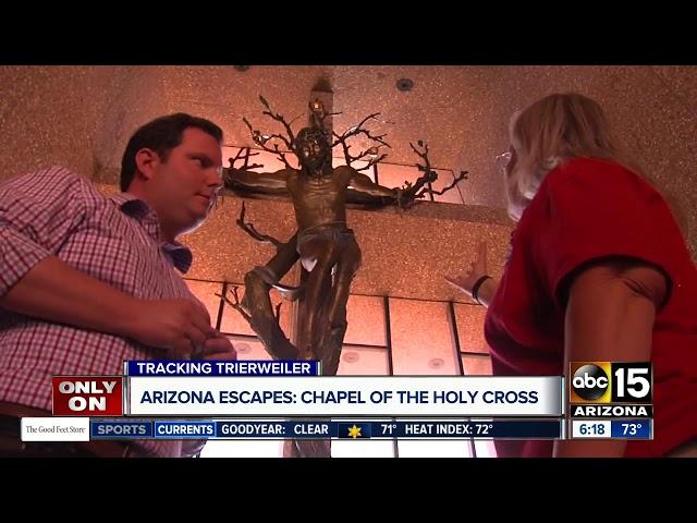 Sedona's Chapel of the Holy Cross known as one of Arizona's man-made wonders