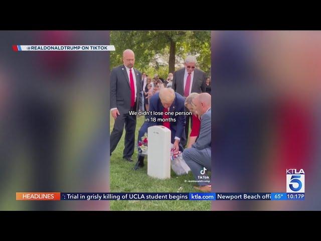 U.S. Army responds to Trump incident at Arlington National Cemetery