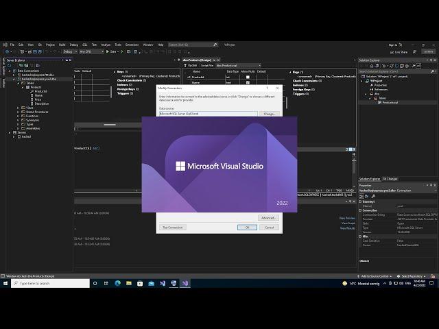 Microsoft SQL Server Database Project in Visual Studio 2022( Getting Started)