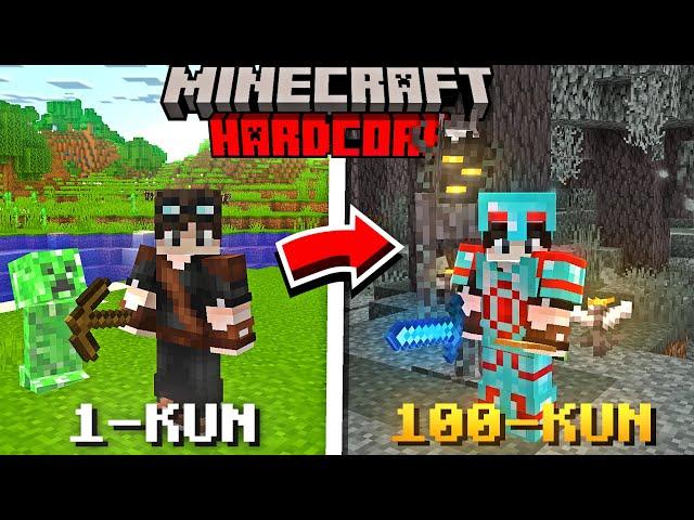 Men Minecraft HARDKORDA 100KUN yashadim! | Artifact 