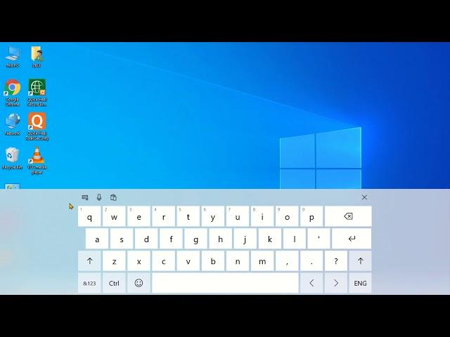 How to Show Touch Keyboard on Windows 10