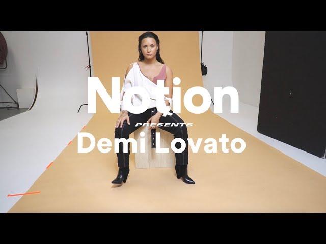 Notion Magazine + Demi Lovato BTS Cover Shoot #demilovato