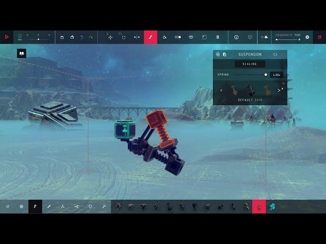 Besiege - Easy & efficient suspension system