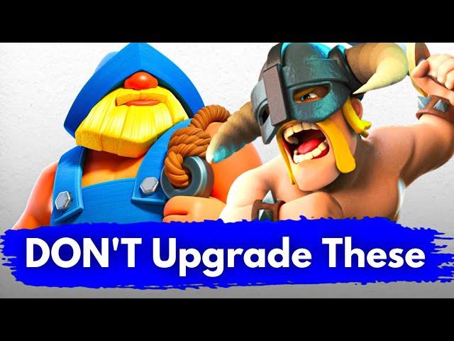 The WORST Cards to Upgrade in Clash Royale