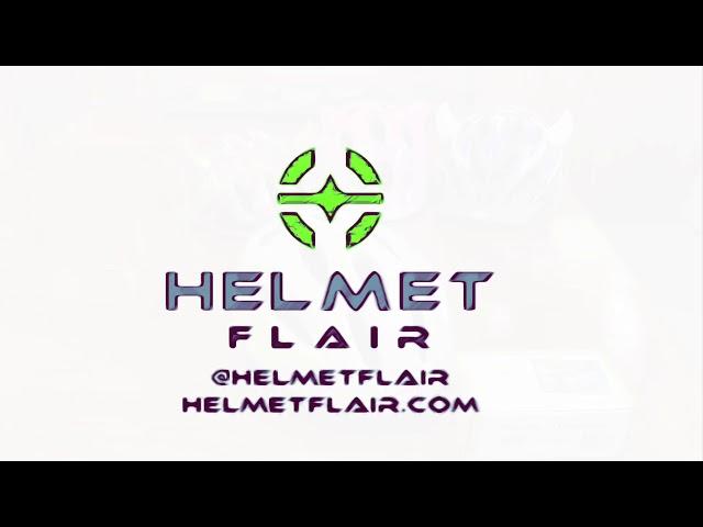 How to install a Unicorn Horn by Helmet Flair onto your helmet