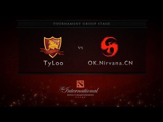 TyLoo vs OK.Nirvana.CN - Group Stage - Dota 2 International