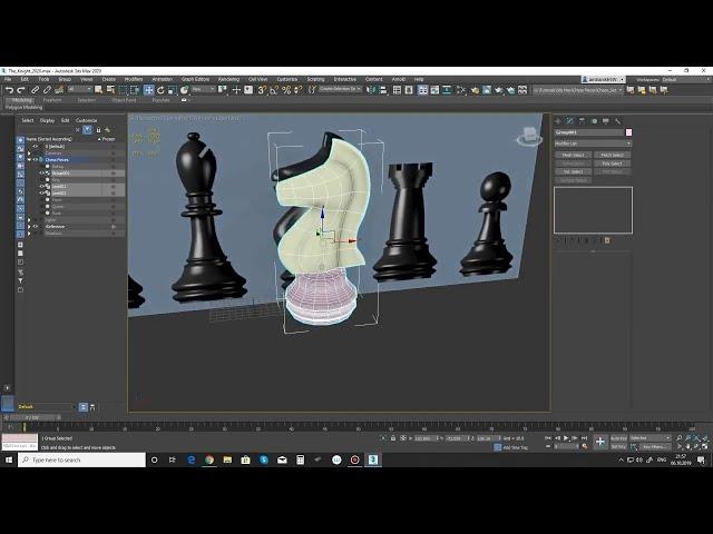 3d Modeling Chess Pieces - Knight: 3ds Max Tutorial - Part 06 | @PROmax3D