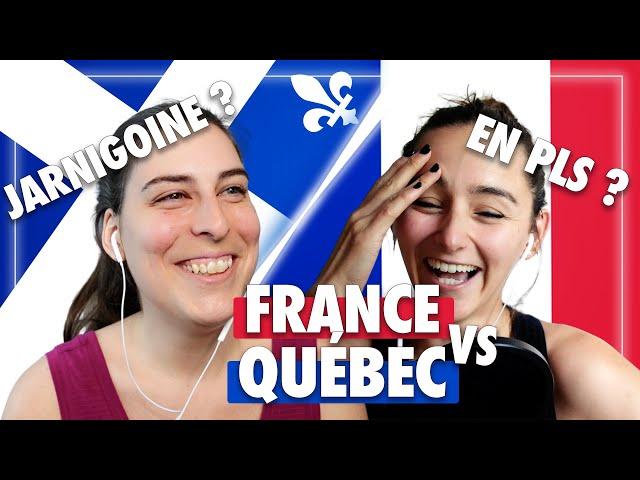 French QUEBEC vs FRANCE // French Quebec expressions vs France expressions  w/@maprofdefrancais