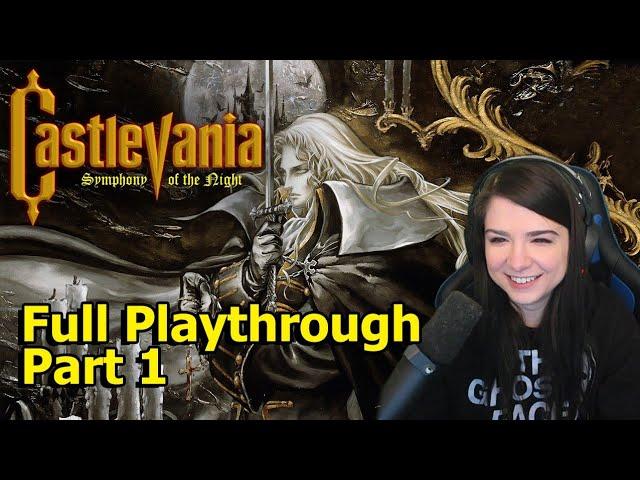 Castlevania: Symphony of the Night - Part 1 - First Playthrough!