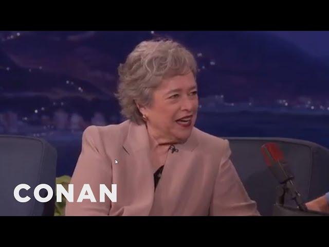 Kathy Bates: My Mother Thought I Was Playing Myself In "Misery" | CONAN on TBS