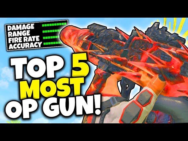 TOP 5 MOST OVERPOWERED GUNS IN BO4.. (Best Class Setups) Black Ops 4 Gameplay