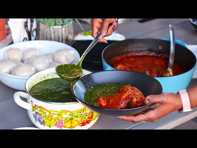 Let's Make Tuo Zaafi (TZ) For Some Of Our Viewers! Cook And Eat With Us!