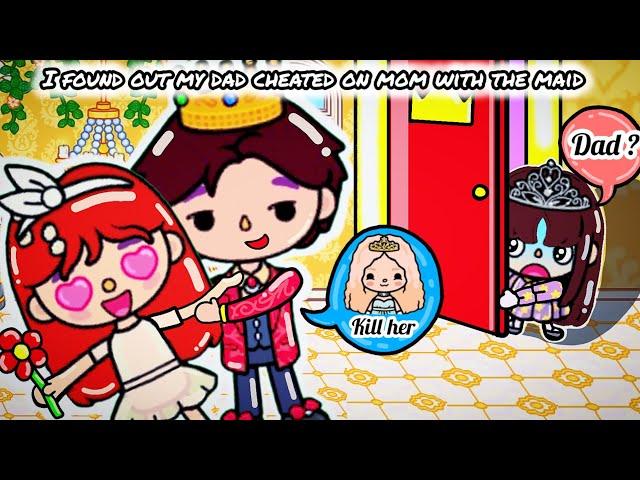 I found out my dad cheated on my mom🩸| Sad story | Toca life story | Toca boca