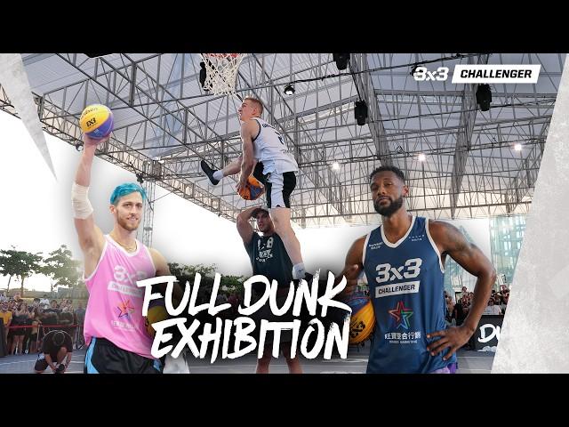 KILGANON, GRABO and STAPLES  FULL Dunk Contest  FIBA 3x3 Kaohsiung Challenger 2024