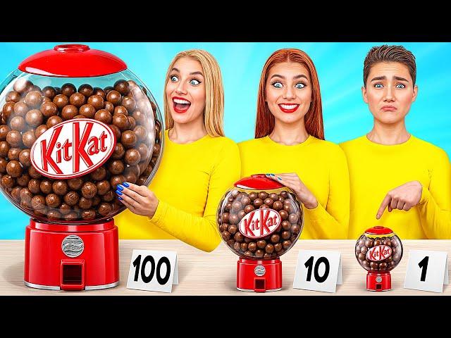 100 Слоев Еды Челлендж | Смешные Кухонные Войны от Multi DO Challenge