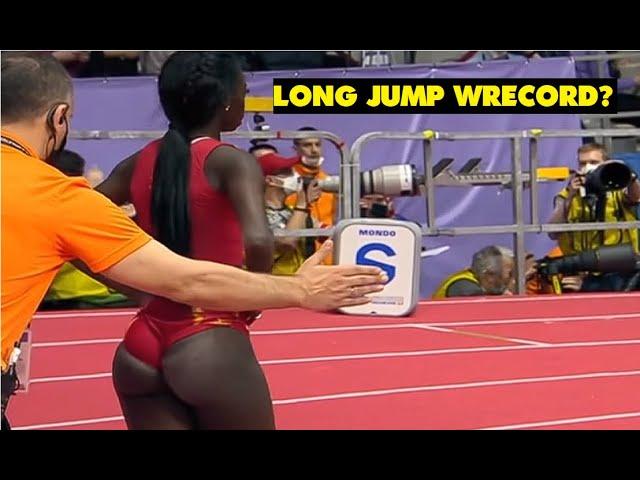 Quase WRecord Fatima Diame Indoor Long Jump 2022