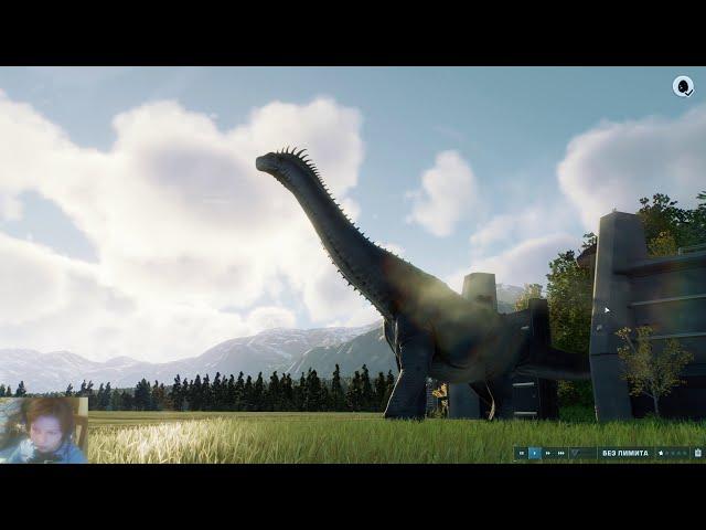 Песочница Jurassic World Evolution 2. Выпускаем и смотрим разных динозавров