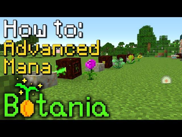 How to: Botania | Advanced Mana Generation (Minecraft 1.16.5)