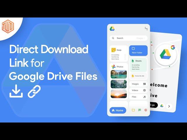 Create Direct Download Link from Google Drive | GOOGLE DRIVE One Click Download