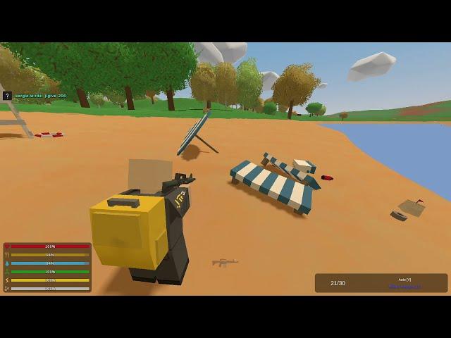 How to type commands in Unturned Creative - (cheat codes)