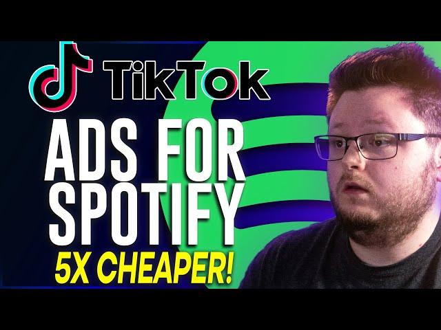 TikTok Ads For Spotify \\ Cut Cost by 80%