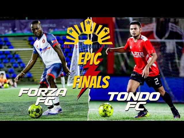 Epic Finals|| 7th AIA 7sFootball League|| Tondo FC vs Forza FC