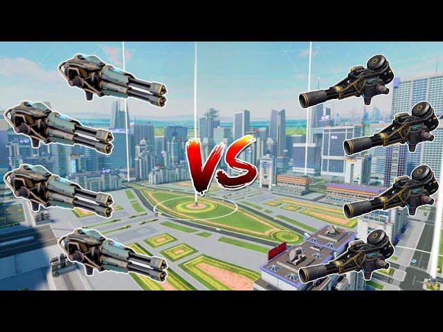 WR Tumultus VS Retaliator Titan Weapon Comparison |WAR ROBOTS|