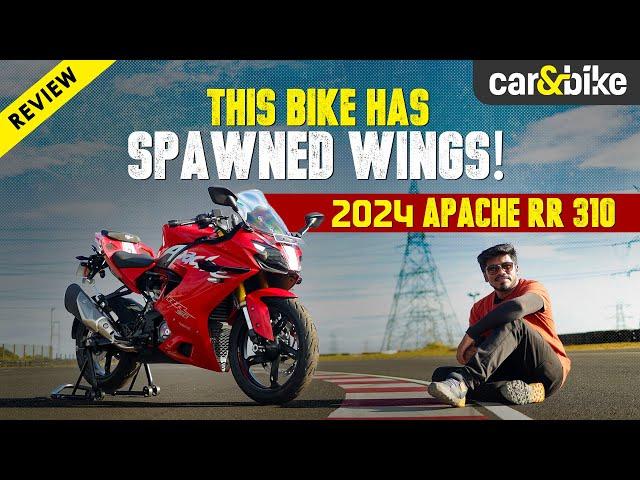 2024 TVS Apache RR 310 Review: Fast And Smart | First Ride | carandbike