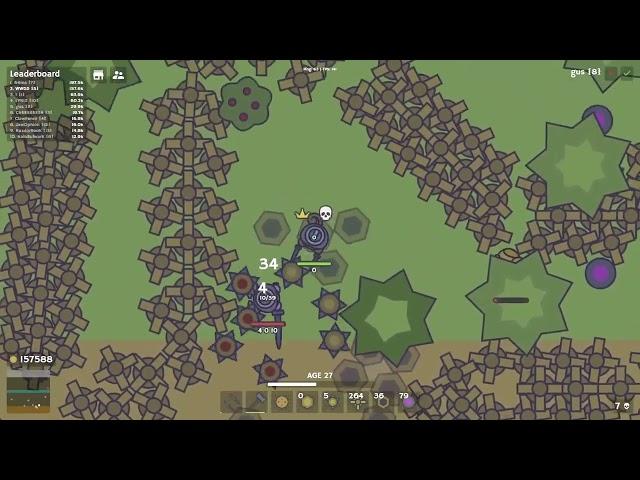 MooMoo.io: Chicken Mod V4 Destruction - Best MooMoo.io Hack Gameplay!