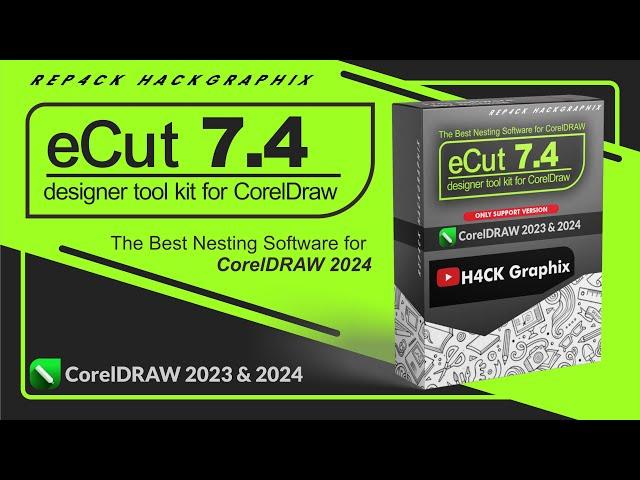 eCut 7.4 for CorelDRAW: Boost Your Design Efficiency Now! | New Features 2024