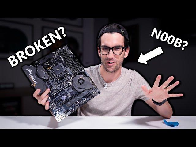 Is This Viewer's Motherboard ACTUALLY Broken?!