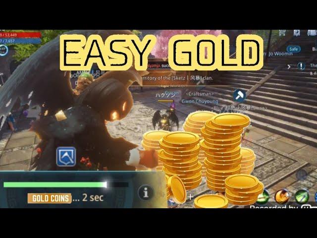 How to earn gold Mir4 easy