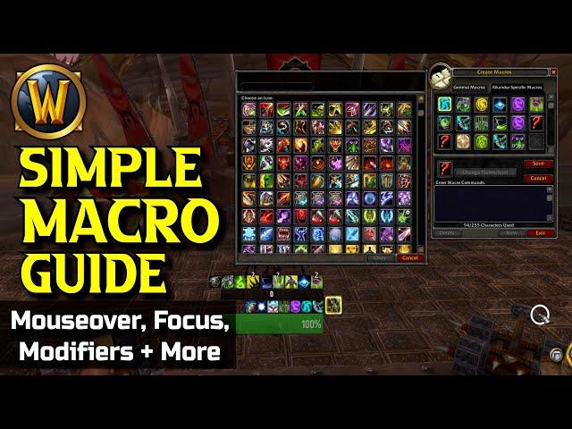 How to Create Macros | WoW Macro Beginners Guide