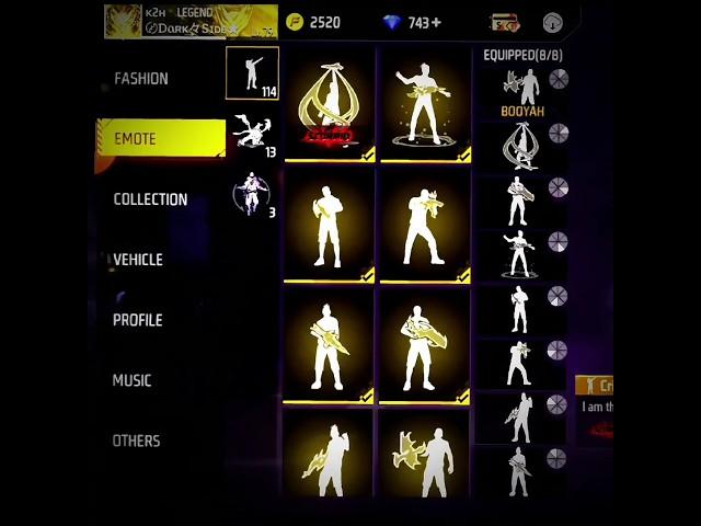 MOST RARE EMOTE IN FREEFIRE