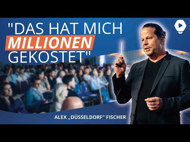 Mache nicht die beiden Fehler, die 98% aller Unternehmer machen (Alex Fischer auf dem Loft Film Day)