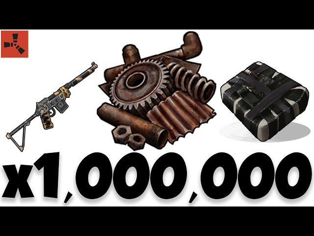 Rust 1,000,000x servers are INSANE....