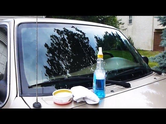 How to Super Clean your Windshield
