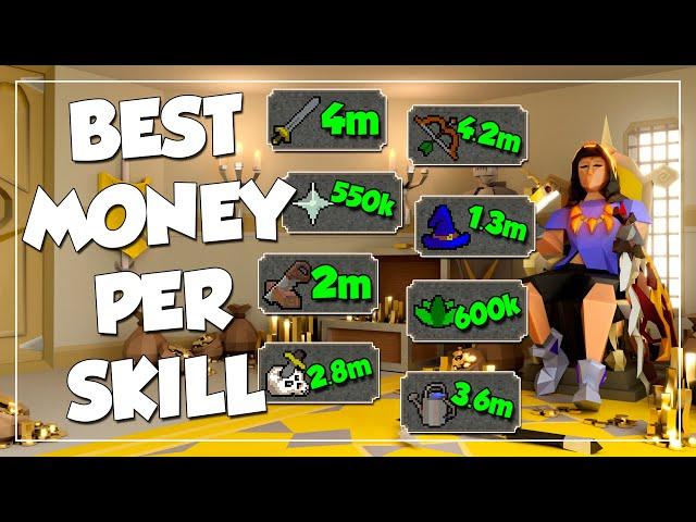 The BEST Money Maker Per Skill - Consistent, Profitable Methods OSRS 2023