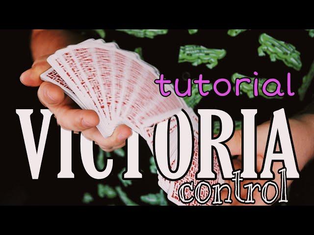 the BEST card CONTROL! - VICTORIA by Zach Mueller | TUTORIAL