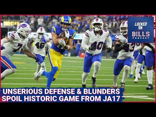 Unserious defensive effort from Bills & blunders spoil historic game from Josh Allen in loss to Rams