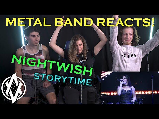 Nightwish - Storytime (Live) REACTION | Metal Band Reacts! *REUPLOADED*