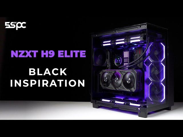 NZXT H9 Elite Black - PC Build Timelapse by 5SPC | 4K